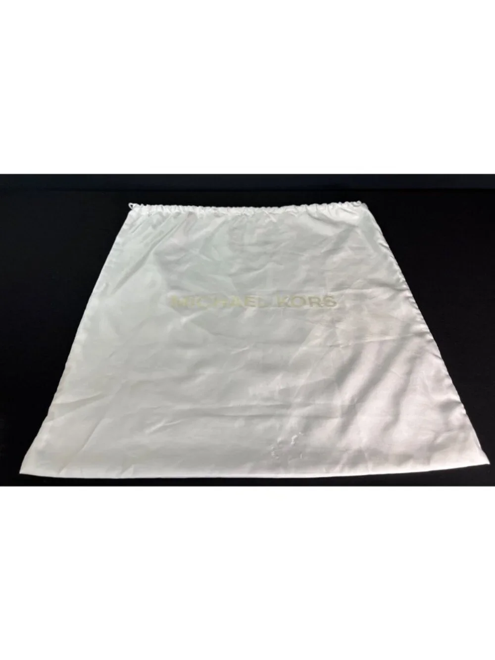 Michael Kors White Satin Drawstring Dust Bag 18